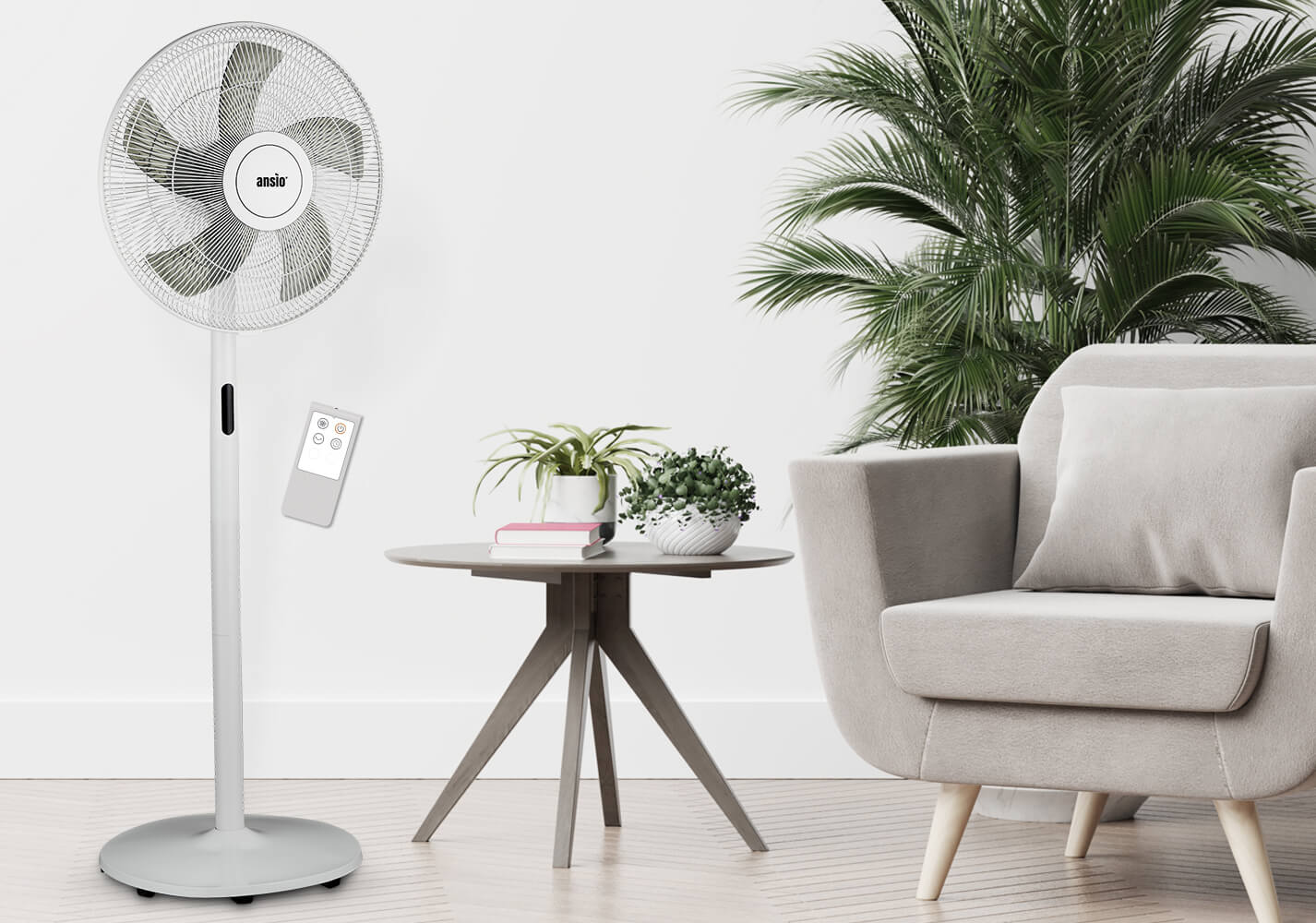 Pedestal Fan with Remote Control